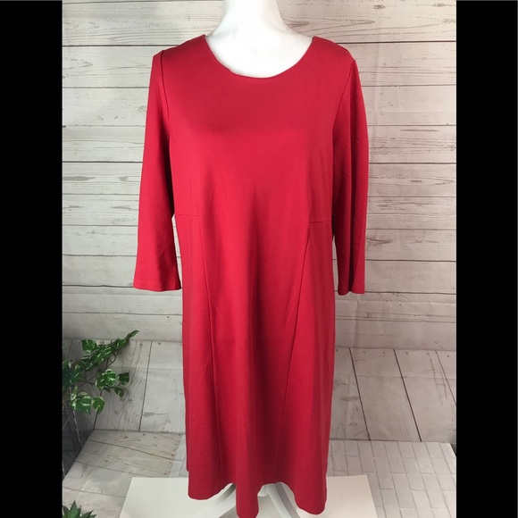 Chico's Dresses & Skirts - Chico’s 3/4 Sleeve Dress Size 2.5